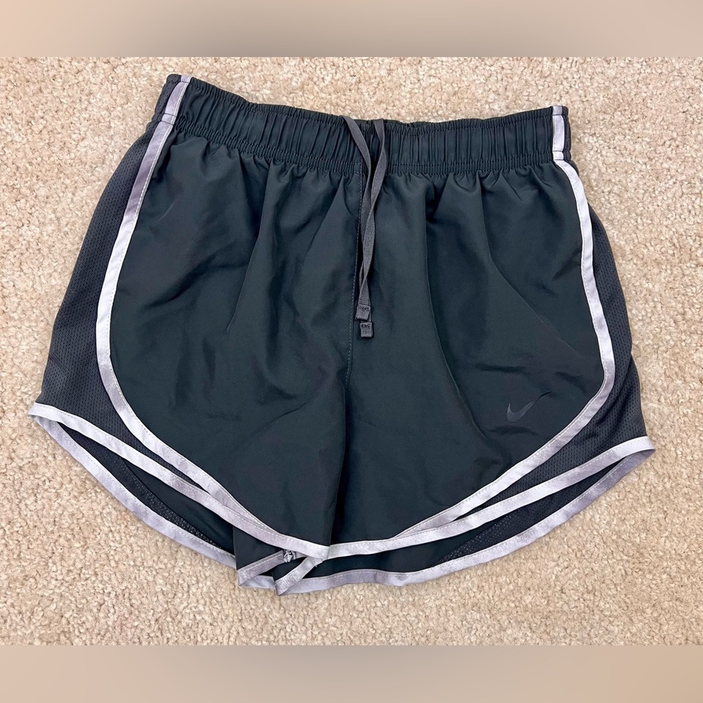 Nike Women's Charcoal Grey Running Shorts